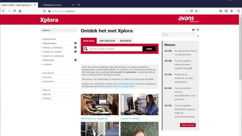 Thumbnail for Databanken Mediatheek