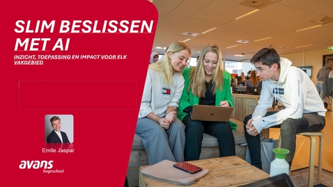 Thumbnail for Slim Beslissen met AI 