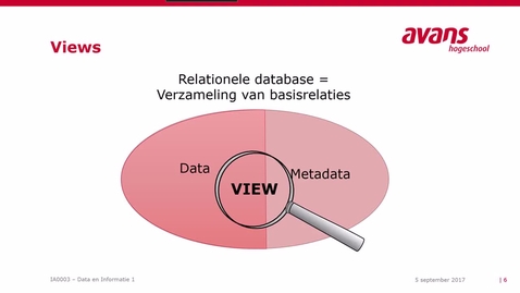 Thumbnail for Relationeel databasemodel (part 1c) - Views - Clipped - Quiz