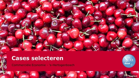Thumbnail for Databewerkingen: cases selecteren