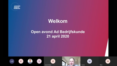 Thumbnail for Bedrijfskunde - Associate degree - Voltijd - Roosendaal