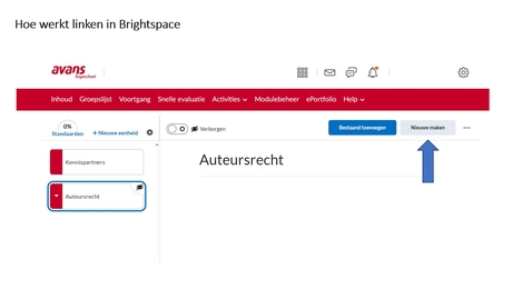 Thumbnail for Hoe werkt linken in Brightspace