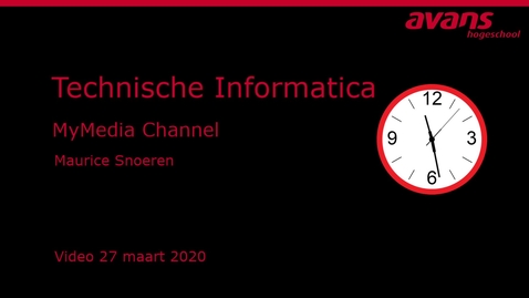 Thumbnail for General - MyMedia Channel Technische Informatica - 2020