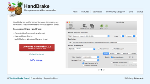 Thumbnail for Video comprimeren met Handbrake