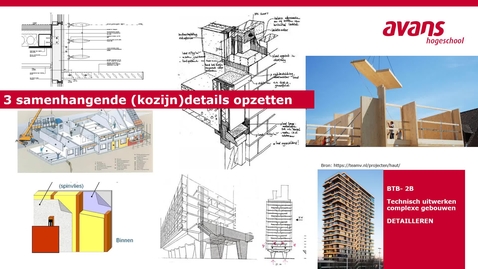 Thumbnail for Het opzetten van 3 samenhangende details