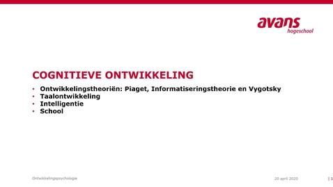 Thumbnail for Videocollege Invloeden op de levensloop_week 13_basisschooltijd_deel 2