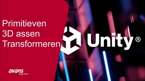 Thumbnail for Workshop 1 - 03 - Primitieven, 3D assen en Transformaties