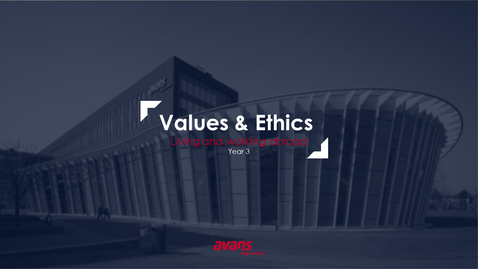 Thumbnail for Values &amp; Ethics