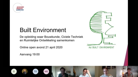 Thumbnail for Built Environment - Associate degree - Voltijd - Roosendaal