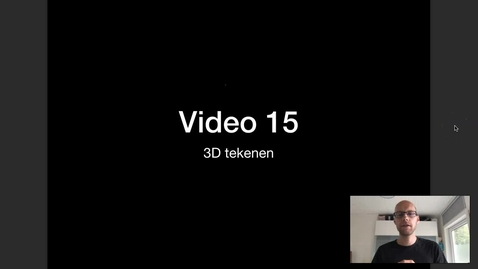 Thumbnail for Video 15 - 3D tekenen