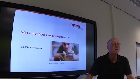 Thumbnail for Doel van het afstuderen 2019