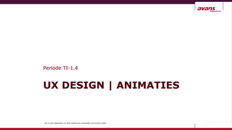 Thumbnail for TI-1.4  UXD - Animaties