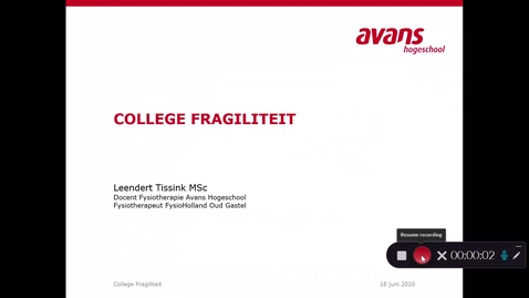 Thumbnail for 2020-2021 College Fragiliteit deel 1