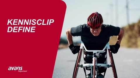 Thumbnail for Kennisclip Define Design Thinking