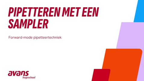 Thumbnail for Forward-mode pipetteertechniek