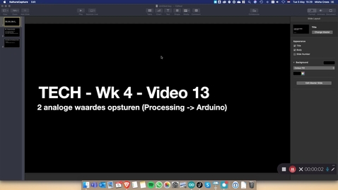 Thumbnail for TECH - Video 13 - 2 analoge waardes opsturen