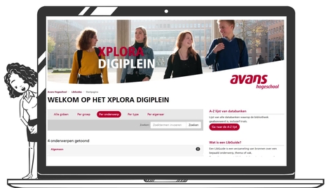 Thumbnail for Xplora Digiplein - LibGuides