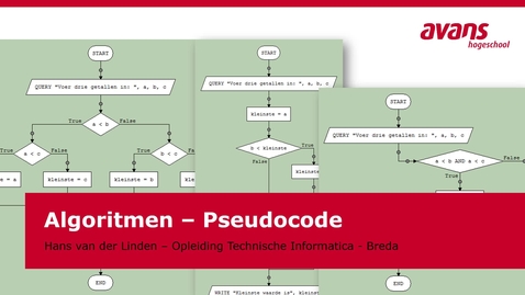 Thumbnail for TMTI-ALGRTM Algoritmen - Kennisclip - Pseudocode
