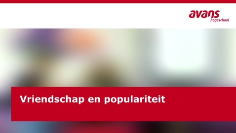 Thumbnail for Vriendschappen en populariteit