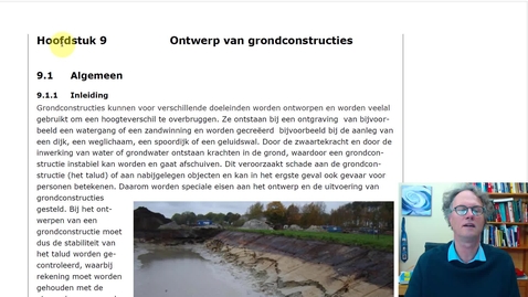 Thumbnail for 5.3 Dynamica van water en grond : Afschuiving, Stabiliteitsfactor