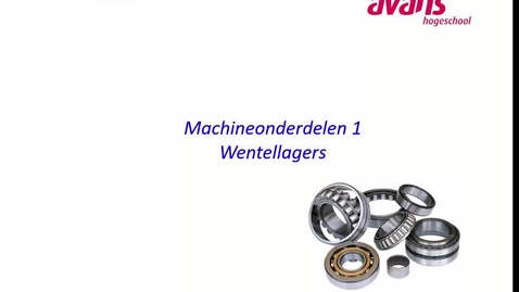 Thumbnail for Video Wentellagers