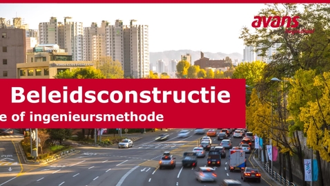 Thumbnail for 7. Beleidsconstructie volgens de Engelse methode