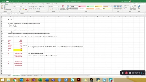 Thumbnail for Statisics week 4 - exercise 2a
