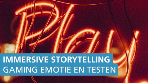Thumbnail for Games, emotie en testen