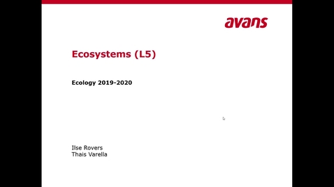 Thumbnail for Lecture 5-re Ecology recap communities