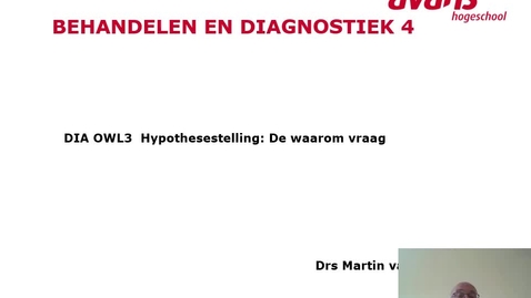 Thumbnail for DIA4 OWL 3 hypothesestelling de waarom vraag