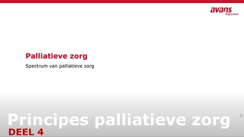 Thumbnail for LP5 Principes van palliatieve zorg - deel 4