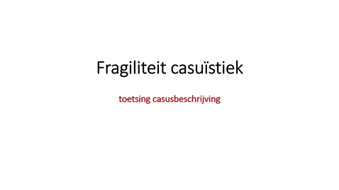 Thumbnail for toetsing casusbeschrijving