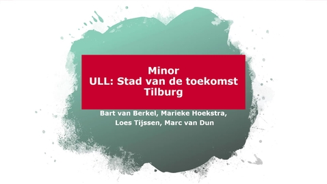 Thumbnail for Ingekorte introductiefilm Minor ULL Stad van de Toekomst