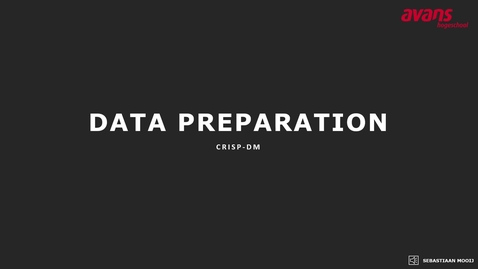 Thumbnail for DAM CRISP-DM Data Preparation