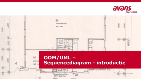 Thumbnail for OOM - SD1 Wat is een sequencediagram