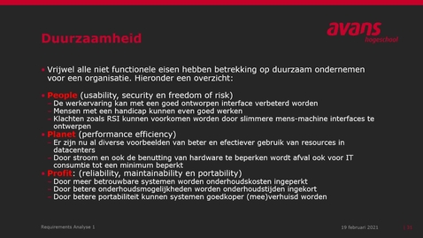 Thumbnail for 3 NFE en ISO25010 - diverse aspecten