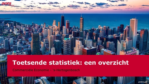 Thumbnail for Toetsende statistiek: een overzicht