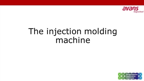 Thumbnail for Instruction video The injection molding machine