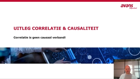 Thumbnail for Correlatie en causaliteit