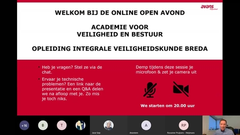 Thumbnail for Integrale Veiligheidskunde – Bachelor - Voltijd – Breda