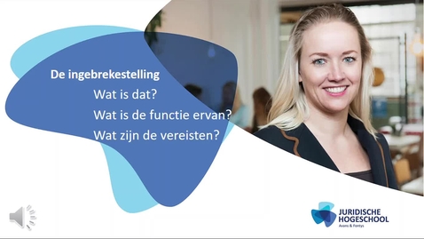 Thumbnail for Kennisclip JSV1 - ingebrekestelling