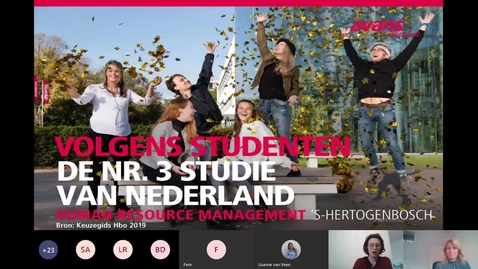Thumbnail for Human Resource Management - Bachelor - Voltijd - Den Bosch