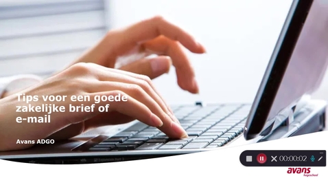 Thumbnail for Instructievideo ADGO: Tips voor zakelijke e-mails en brieven