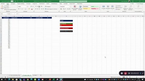 Thumbnail for KS-toets in Excel