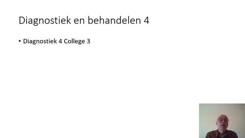Thumbnail for DIA4 - college 3 tonus, kracht en balans bij cva
