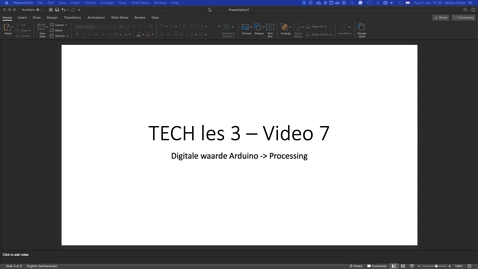 Thumbnail for Video 7 - digitale waarde opsturen naar Processing
