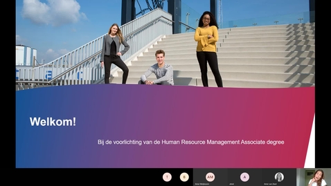 Thumbnail for Human Resource Management - Associate degree - voltijd - Roosendaal
