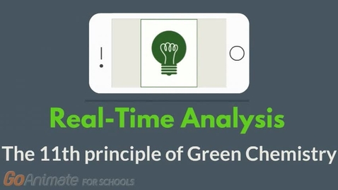 Thumbnail for Real-Time Analysis - The 11th principle of Green Chemistry