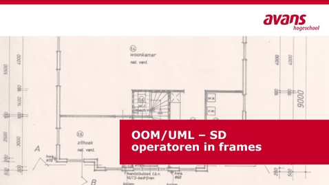 Thumbnail for OOM - SD6 Sequencediagram - operatoren in frames