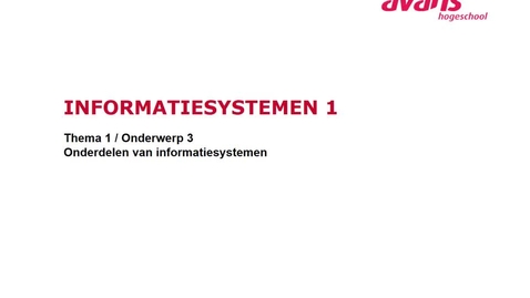 Thumbnail for Thema 1.3 Componenten